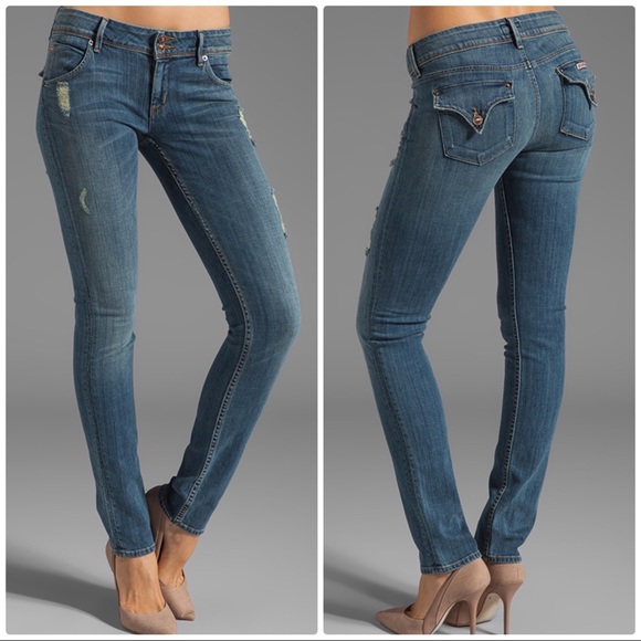 Hudson Jeans Denim - Hudson Collins flap skinny jeans size 29 J37